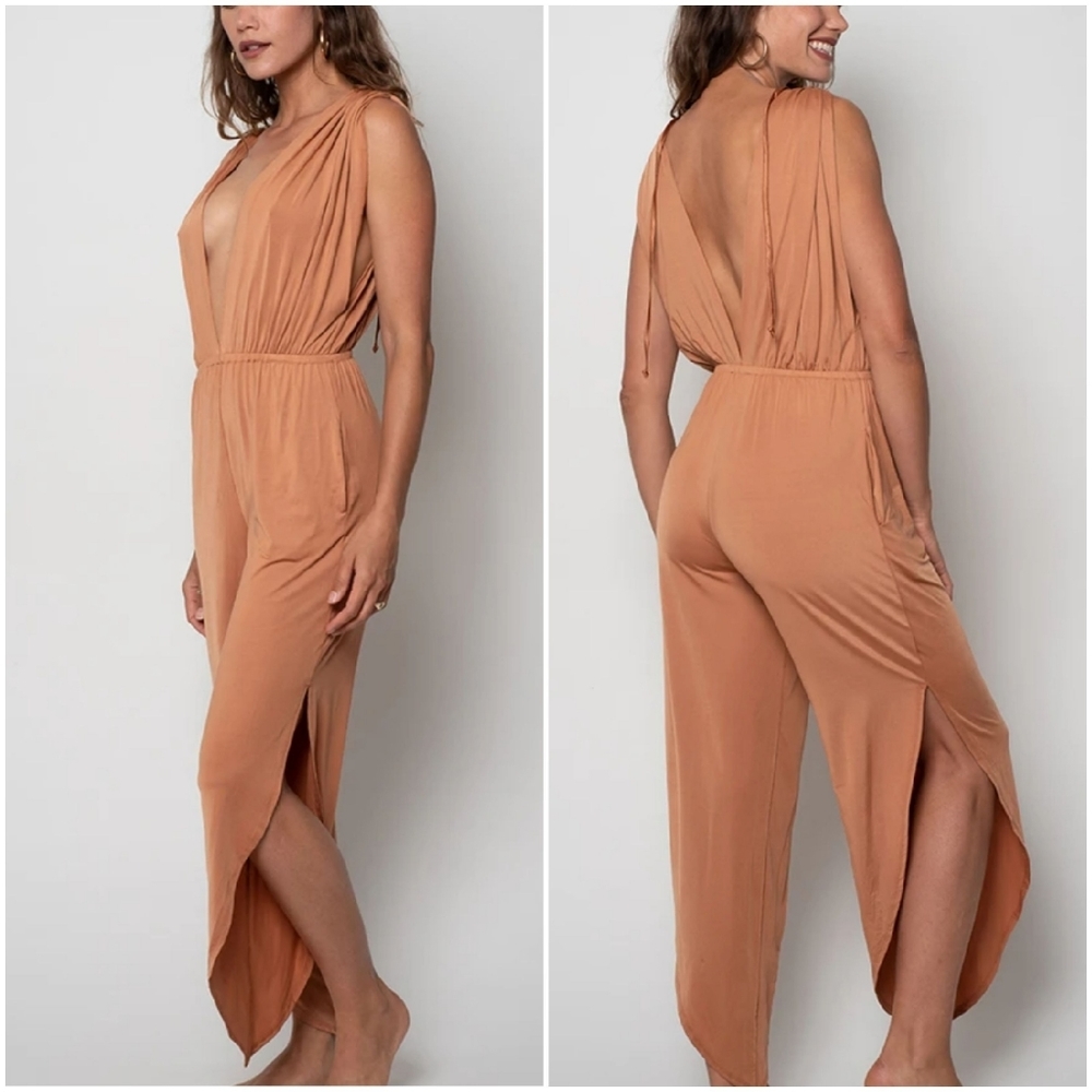 We Are HAH L NWT Michele Belle Jumpsuit hot as hell